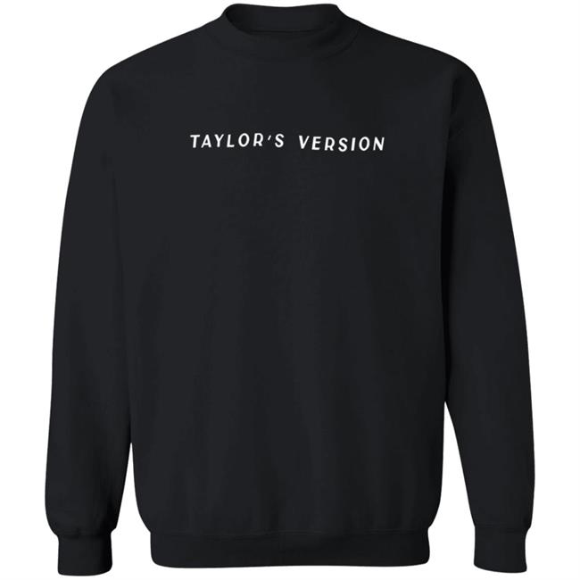 Taylor Swift Merch Taylor's Version Crewneck Sweatshirt