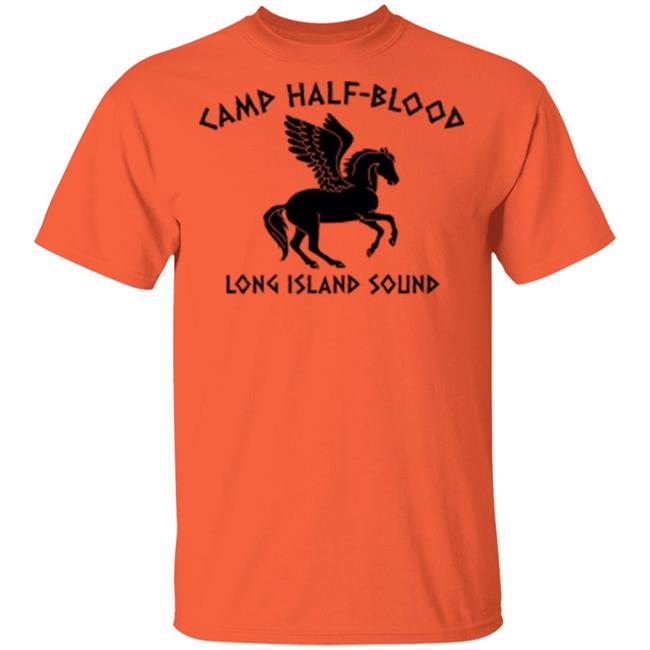 Camp Half Blood T Shirt Percy Jackson Movie Shirt Long Island Sound Greek Demi God Youth