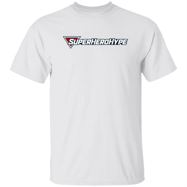 Superhero Super Hero Hype Logo Shirt Evolve Media LLC