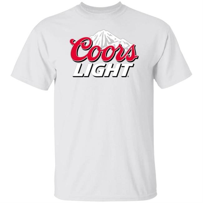 Coors Light Shirt Vintage Coors Light White T Shirts