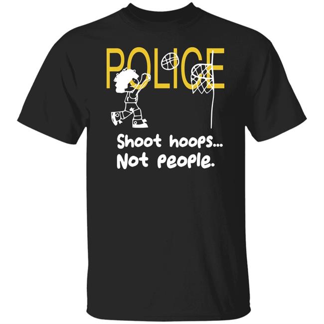 Police Shoot Hoops Not People