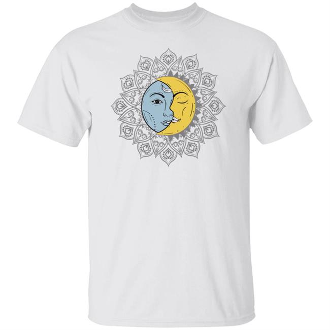 White Illusion Print T Shirt