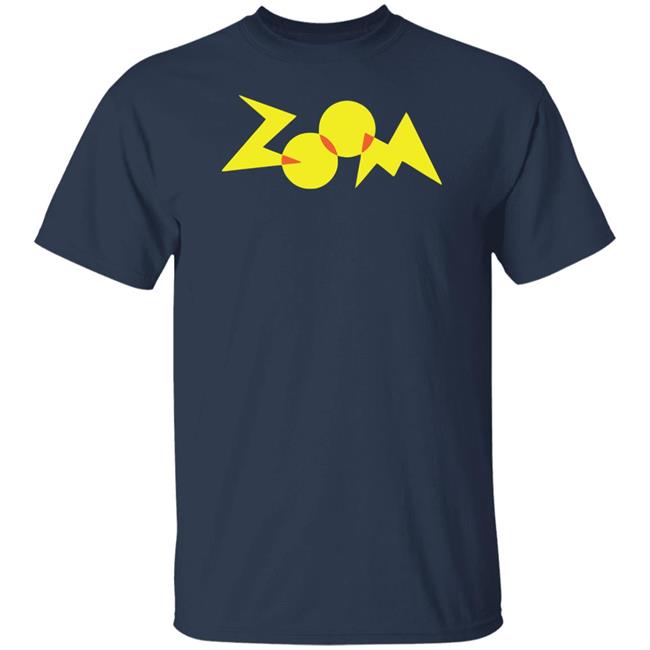 The Zoom Shirt Zoom Logo Navy T Shirt