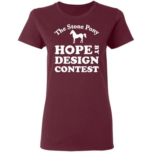 The Stony Pony Hope By Design Contest Black Shirt The Stony Pony Hope By Design Contest Black Shirt