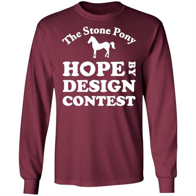 The Stony Pony Hope By Design Contest Black Shirt The Stony Pony Hope By Design Contest Black Shirt