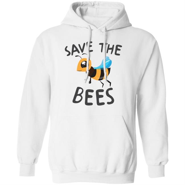 Save The Bees Shirt Save The Bees Cartoon Cute White Shirt Save The Bees Shirt Save The Bees Cartoon Cute White Shirt