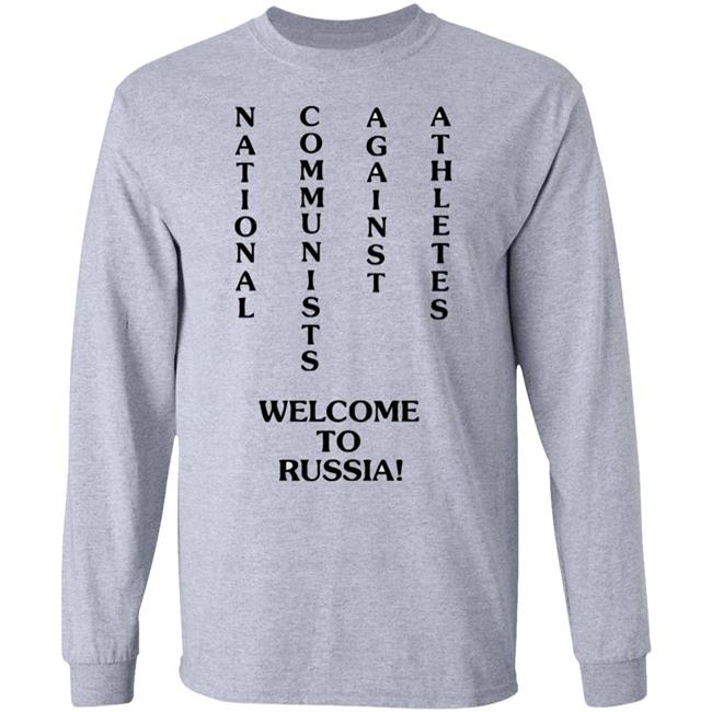 Brian Bosworth Story NCAA Welcome To Russia T Shirt Hoodie Sweatshirt Brian Bosworth Story NCAA Welcome To Russia T Shirt Hoodie Sweatshirt
