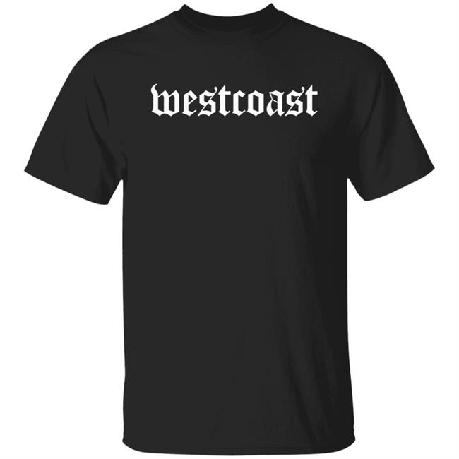 G Eazy Westcoas T Shirt Westcoas G Eazy Black Shirts