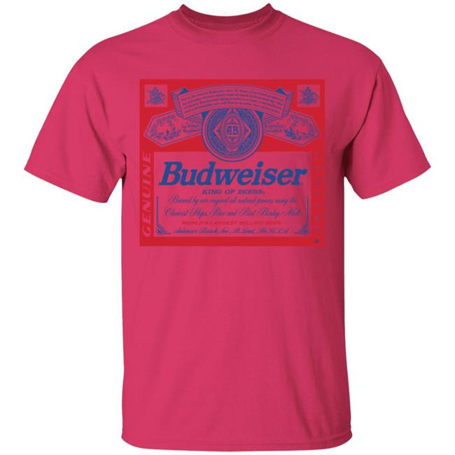 Vintage Junk Food Budweiser White T Shirt Vintage Junk Food Budweiser White T Shirt