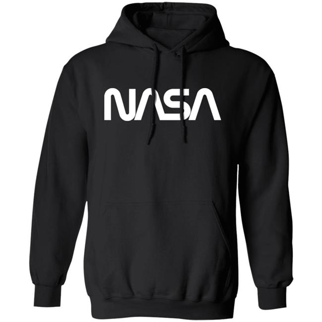 Nasa Black Worm Hoodie Black Worm Nasa Hooded Sweatshirt