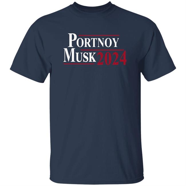 Barstool Sports Portnoy Musk 2024 Shirt Portnoy Musk 2024 Barstool Sports Navy T Shirt