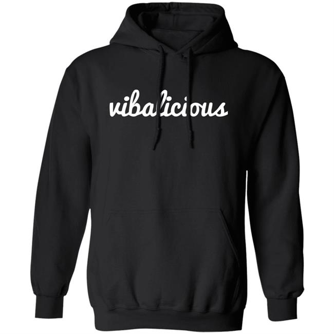 Bonfire Vibalicious Hoodie Vibalicious Bonfire Black Hooded Sweatshirt