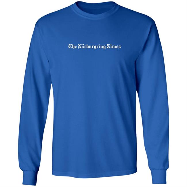 The Nurburgring Times Tee Shirt The Nurburgring Times Tee Shirt
