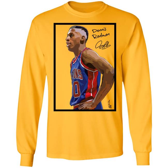 Dennis Rodman Bad Boy Basketball Pictions 10 White Shirt Dennis Rodman Bad Boy Basketball Pictions 10 White Shirt