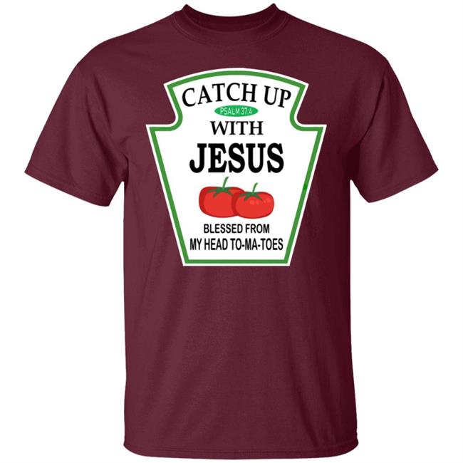 Catch Up With Jesus Hoodie Funny Religious T Shirt NWT Catch Up With Jesus Hoodie Funny Religious T Shirt NWT