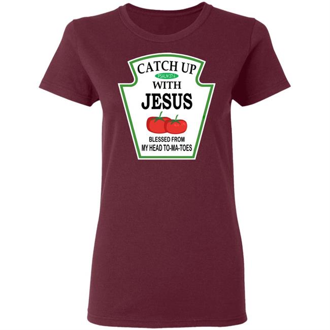Catch Up With Jesus Hoodie Funny Religious T Shirt NWT Catch Up With Jesus Hoodie Funny Religious T Shirt NWT