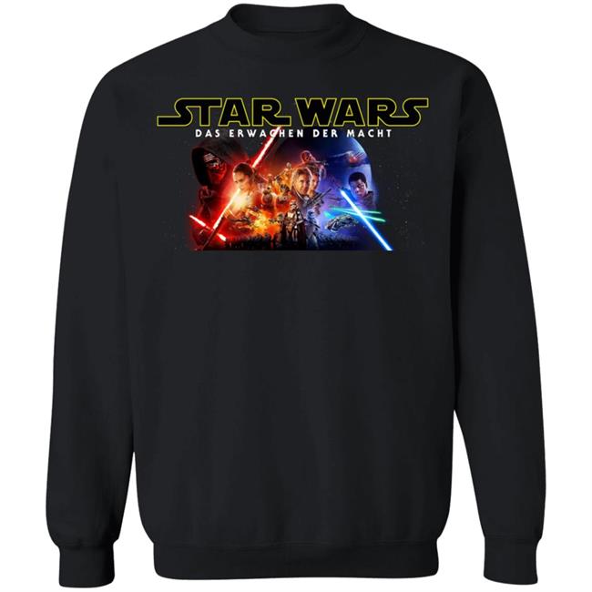 Star Wars Shirt Das Erwachen Der Macht Black T Shirts Star Wars Shirt Das Erwachen Der Macht Black T Shirts