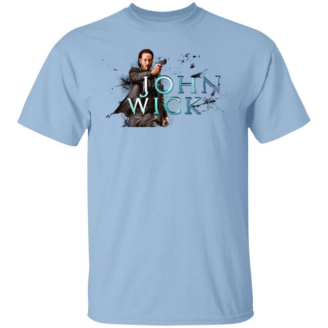 Men Joihn Wick Movie Release White Shirt Men Joihn Wick Movie Release White Shirt