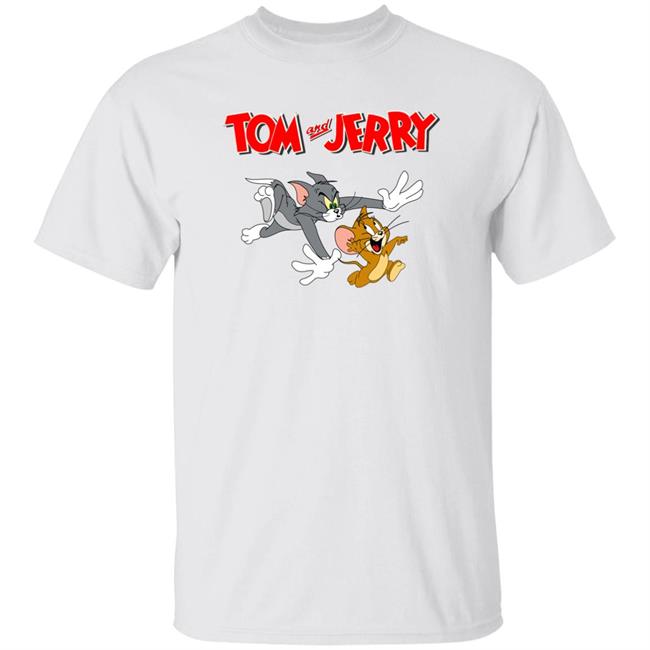 Tom And Jerry T Shirt Tom And Jerry Cartoon White Shirts