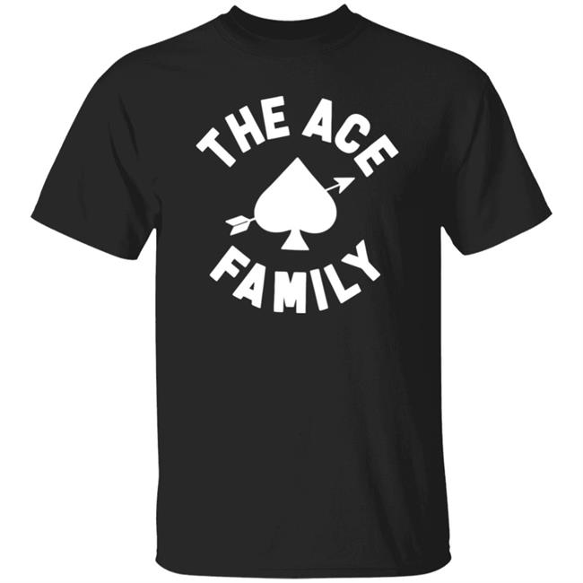 Shop Ace Family Ace Signature Shirt Ace Signature Shop Ace Family Black T Shirt