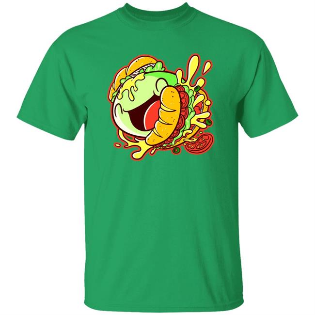 The Odd 1s Out Sandwich Face Sooubway Shirt Sandwich Face Sooubway The Odd 1s Out Green T Shirt