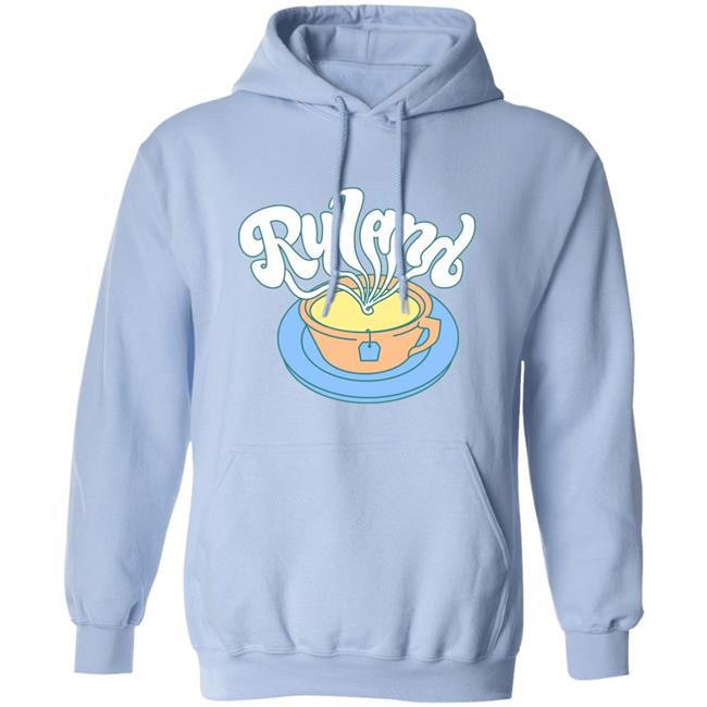 Shane Dawson Ryland Tea Hoodie Ryland Tea Shane Dawson Blue Hooded Sweatshirt