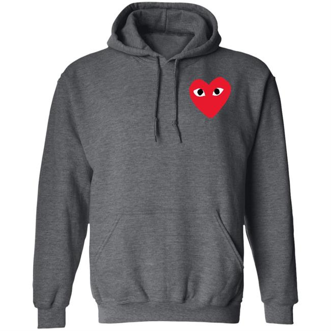 CDG Hoodie Comme Des Garcons Black Hooded Sweatshirt CDG Hoodie Comme Des Garcons Black Hooded Sweatshirt