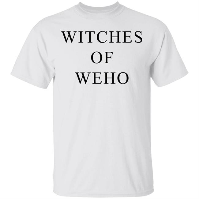 Witches Of Weho Moto Shirt West Hollywood Witch Graphic White T Shirts