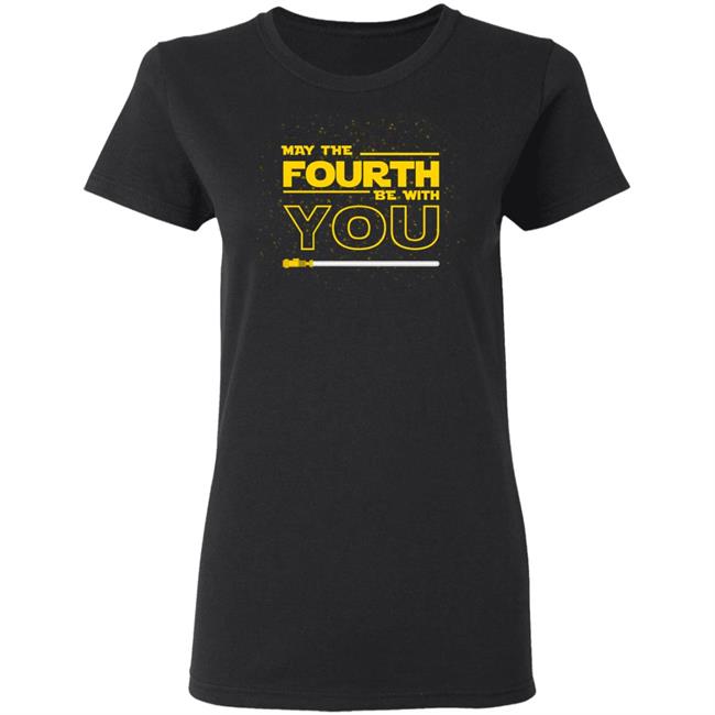May The 4th Be With You Shirt Star Wars Day on May 4th Black T Shirts May The 4th Be With You Shirt Star Wars Day on May 4th Black T Shirts