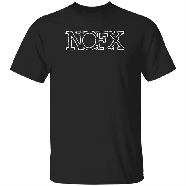Nofx Classic Logo T Shirt Classic Logo Nofx Black Shirts