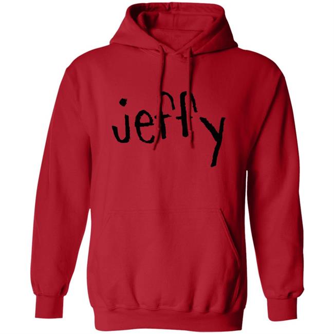 Sml Jeffy Hoodie Jeffy Sml Red Hooded Sweatshirt