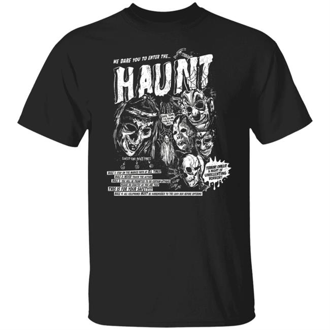 We Dare You To Enter The Hount Halloween T Shirt