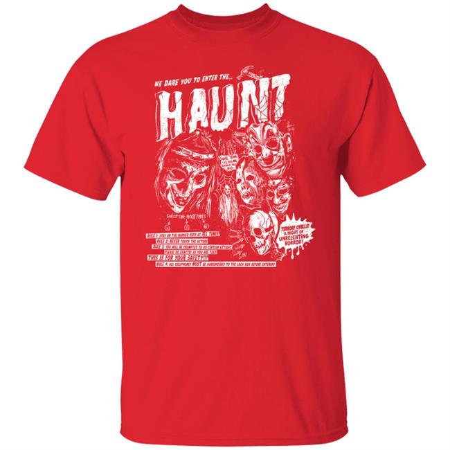 We Dare You To Enter The Hount Halloween T Shirt We Dare You To Enter The Hount Halloween T Shirt