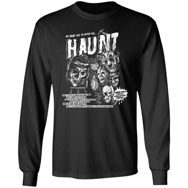 We Dare You To Enter The Hount Halloween T Shirt We Dare You To Enter The Hount Halloween T Shirt