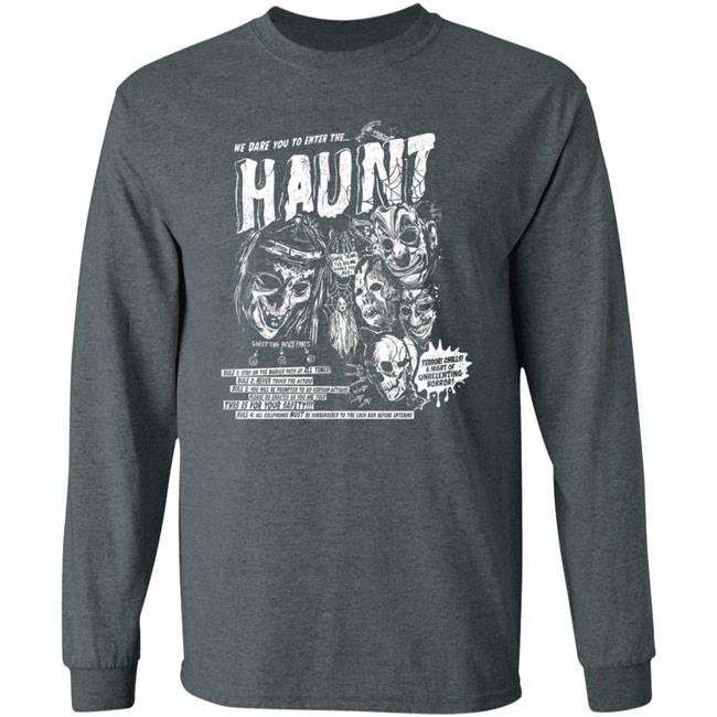 We Dare You To Enter The Hount Halloween T Shirt We Dare You To Enter The Hount Halloween T Shirt