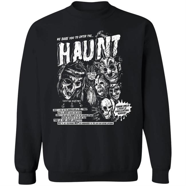 We Dare You To Enter The Hount Halloween T Shirt We Dare You To Enter The Hount Halloween T Shirt