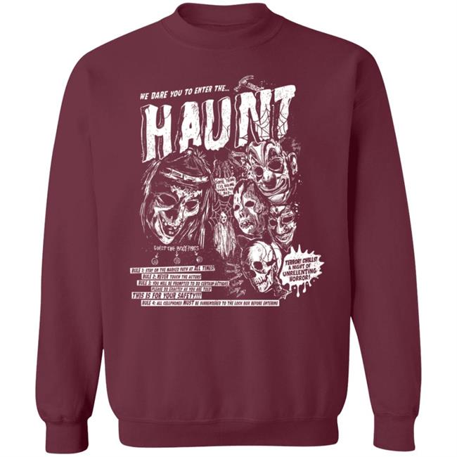 We Dare You To Enter The Hount Halloween T Shirt We Dare You To Enter The Hount Halloween T Shirt