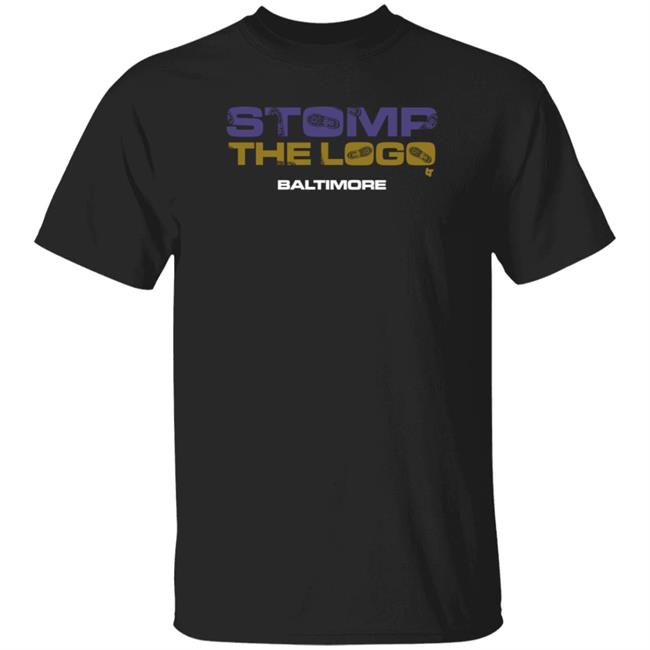 Stomp The Logo Breakingt Shirt Baltimore Football