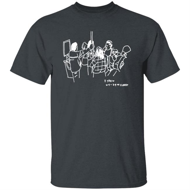 Uniqlo Jason Polan E Train SweatShirt Uniqlo Jason Polan E Train SweatShirt