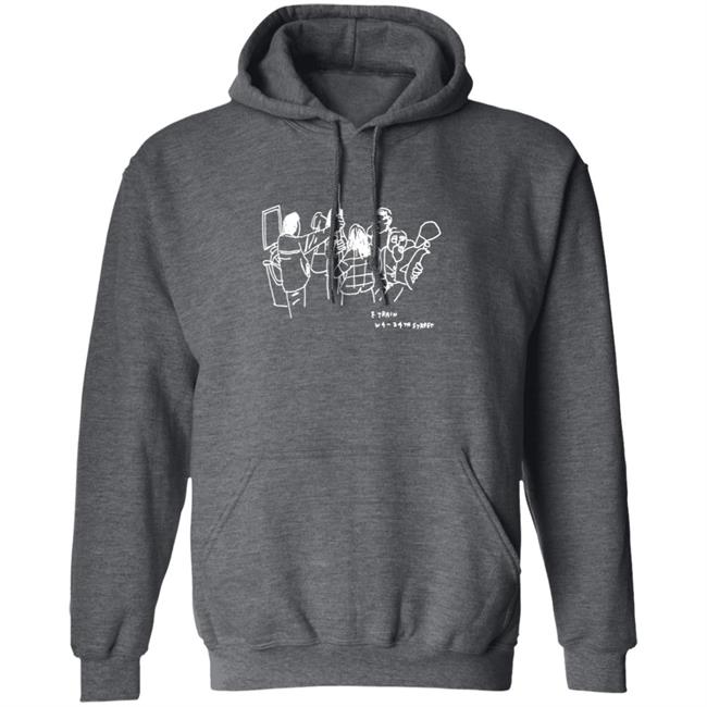Uniqlo Jason Polan E Train SweatShirt Uniqlo Jason Polan E Train SweatShirt