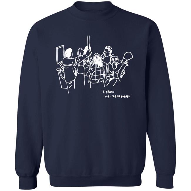 Uniqlo Jason Polan E Train SweatShirt