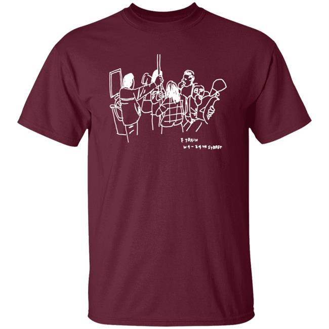 Uniqlo Jason Polan E Train SweatShirt Uniqlo Jason Polan E Train SweatShirt