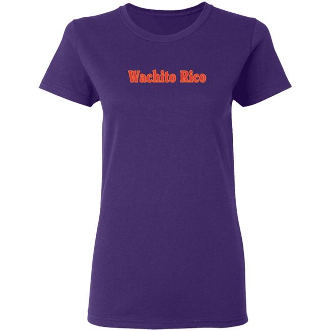 Wachito Rico Purple T-Shirt Boypablo Wachito Rico Purple T-Shirt Boypablo