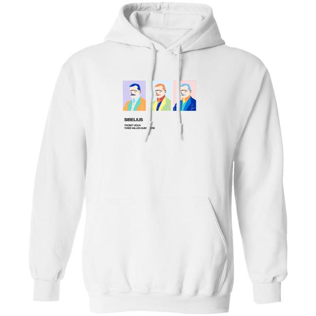 Twoset Merch Sibelius 3Mil T Shirt Twoset Violin Three Million Subscribers
