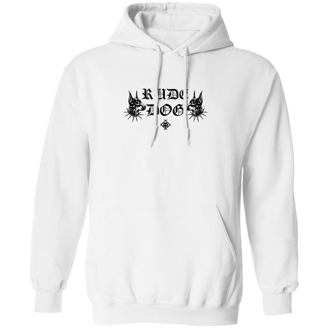 Xavier Wulf Merch Rude Dog Hoodie