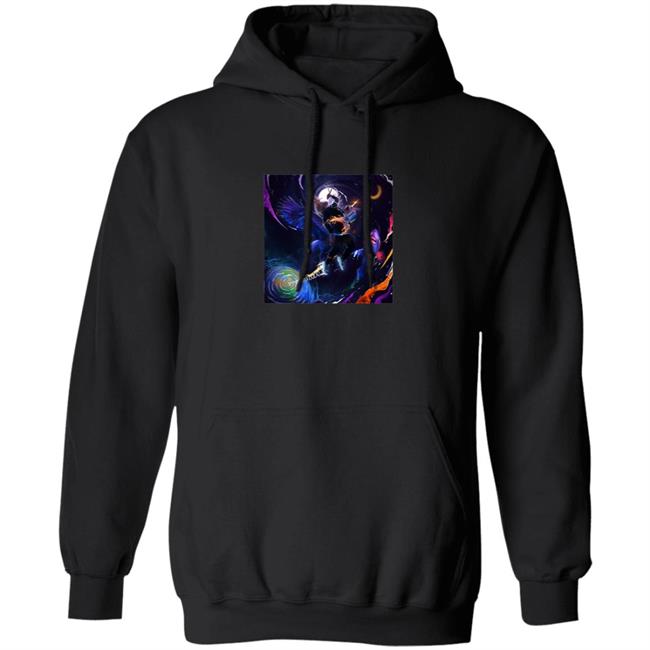 Trippie Redd Neon Shark Album Hoodie 1400 Club