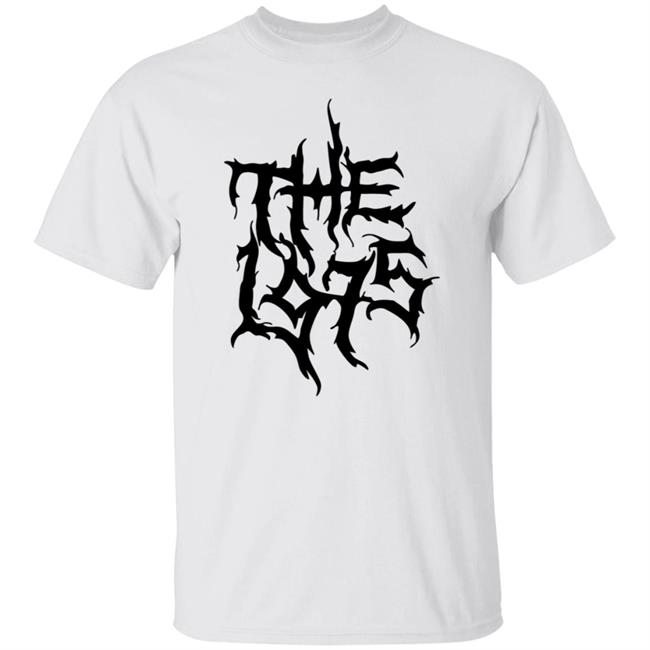 The 1975 Merch Metal Logo Tee Shirt