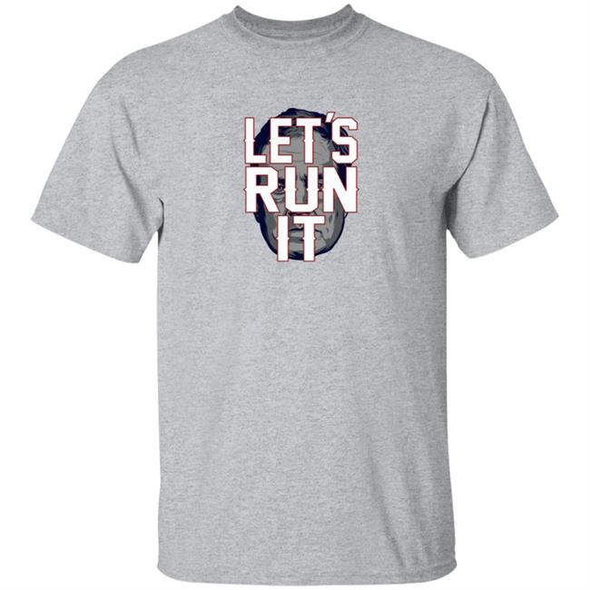 Townie News Store Lets Run It Grey Shirt