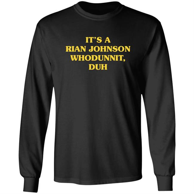 Super Yaki Merch Whodunnit Shirt It’s A Rian Johnson Whodunnit Duh T Shirt Super Yaki Merch Whodunnit Shirt It’s A Rian Johnson Whodunnit Duh T Shirt