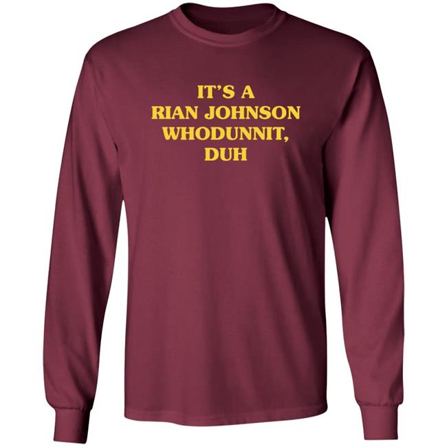 Super Yaki Merch Whodunnit Shirt It’s A Rian Johnson Whodunnit Duh T Shirt Super Yaki Merch Whodunnit Shirt It’s A Rian Johnson Whodunnit Duh T Shirt